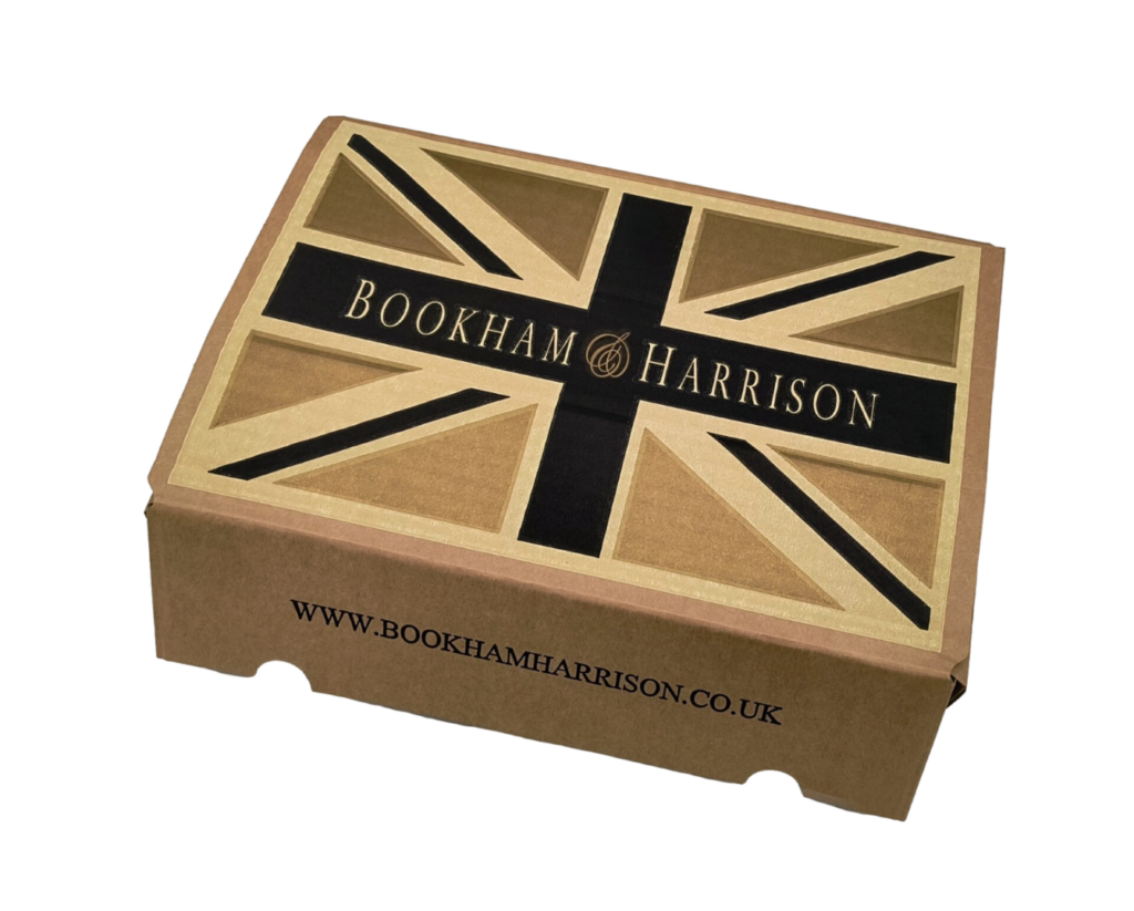 charming festive selection box closed